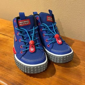 Youth size 2 Skechers “brick kicks”